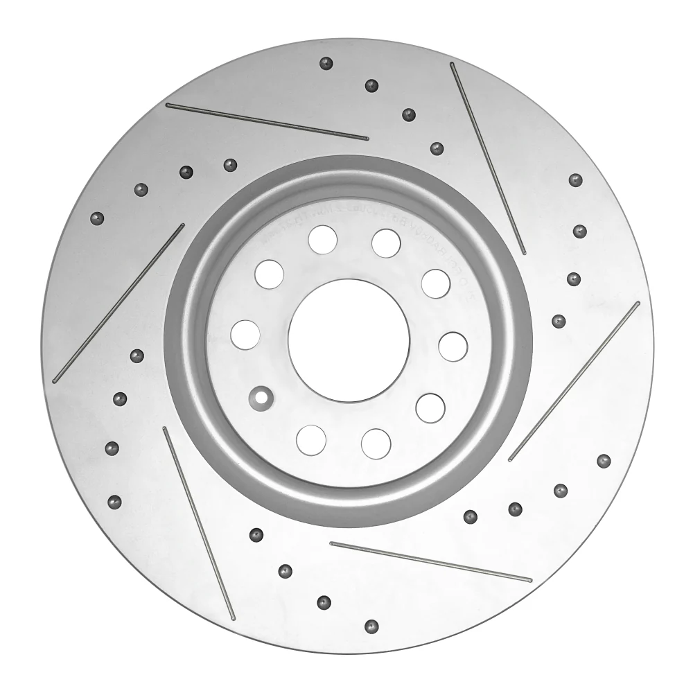 Probite Predator+ Vented Brake Discs with Grooves and Dimples 5x120 340mm PFPD1465 - Front Pair