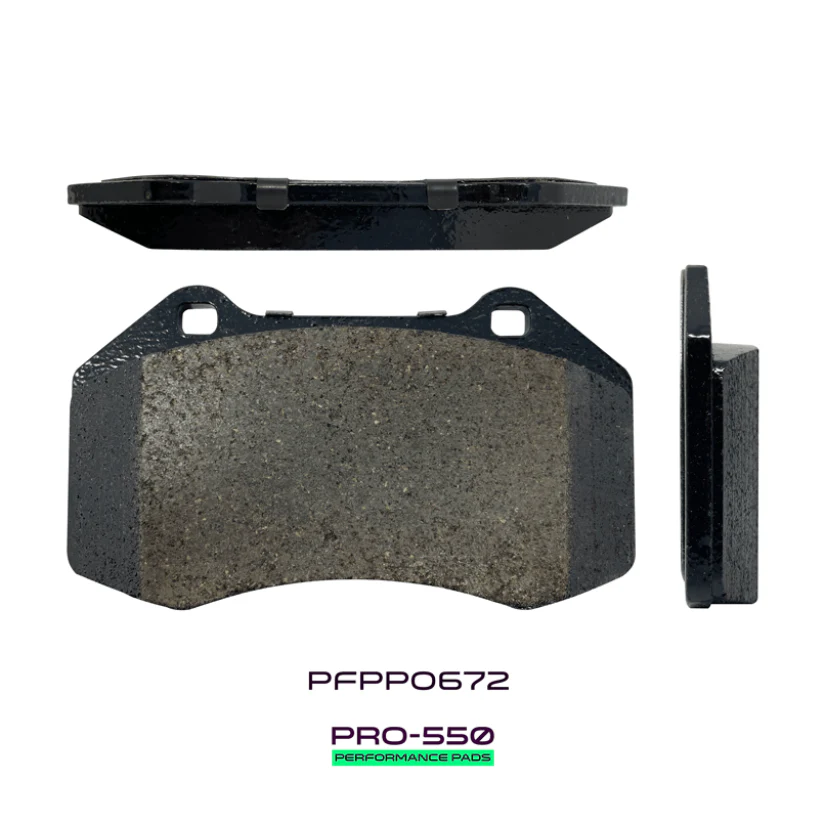 Probite PRO-550 Performance Brake Pads 125mm x 71mm PFPP0672 - Front - Image 2