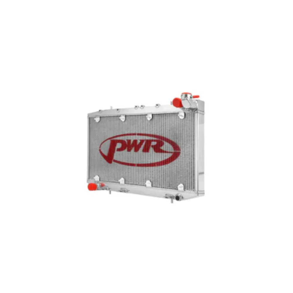 PWR 42mm Radiator with 12in SPAL Fan Mounts Nissan Pulsar N14 GTI-R 90-95 - Image 4