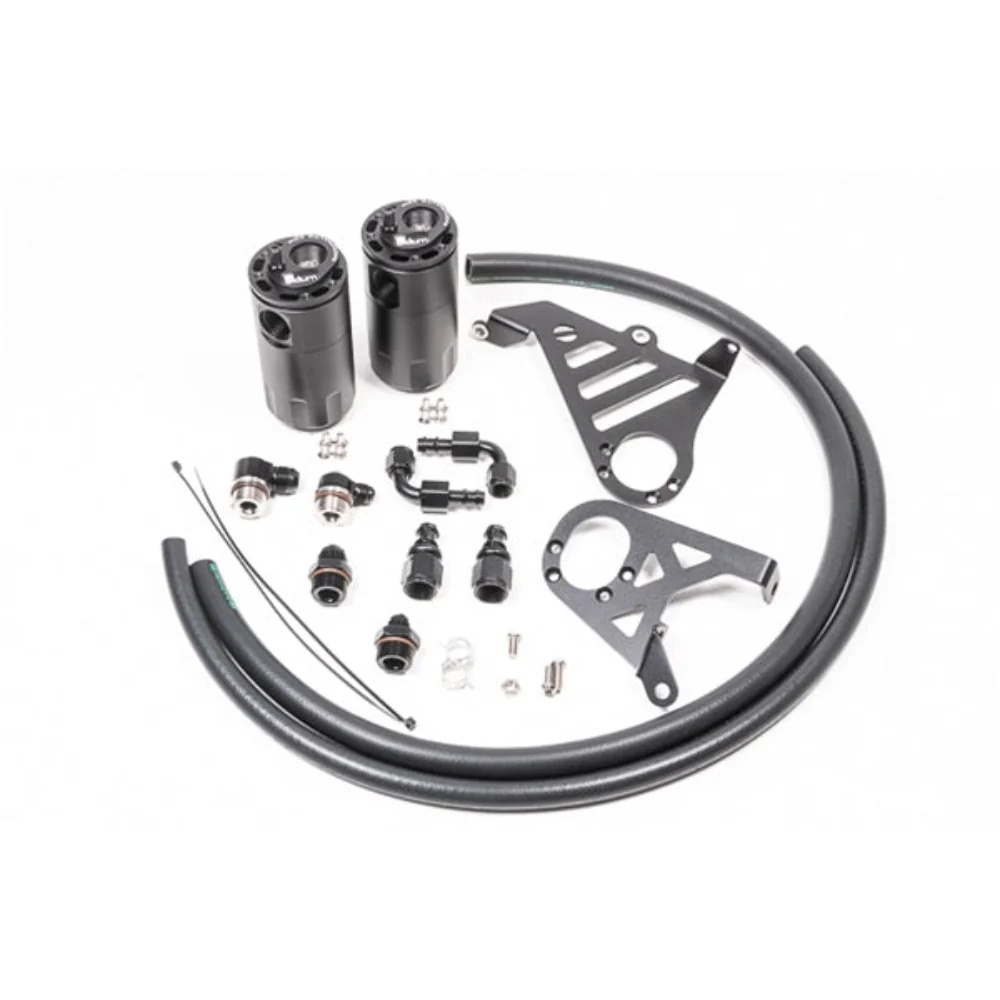 Radium Engineering Dual Catch Can Kit Fluid Lock Focus RS 16-18