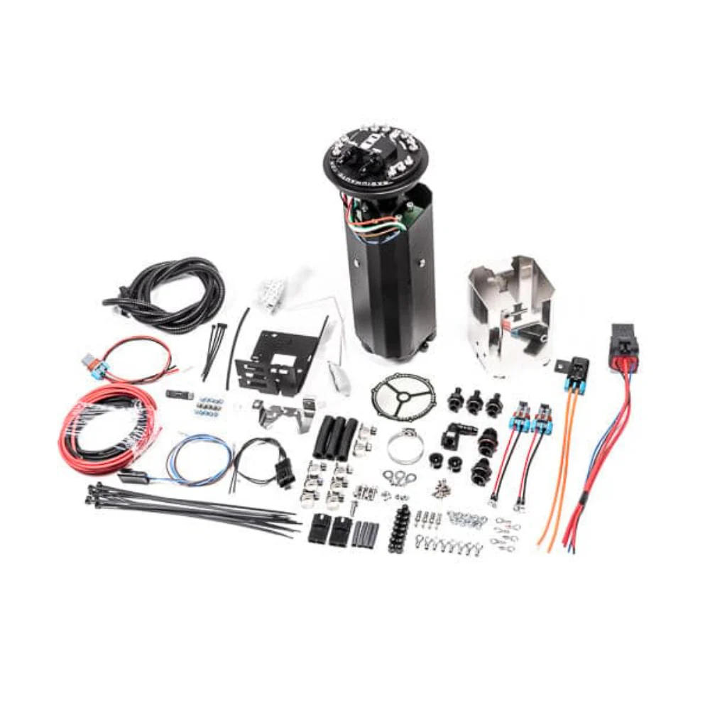 Radium Engineering Fuel Hanger Surge Tank Walbro or AEM 50-1200 - Nissan R32 GT-R - Pumps Not Included