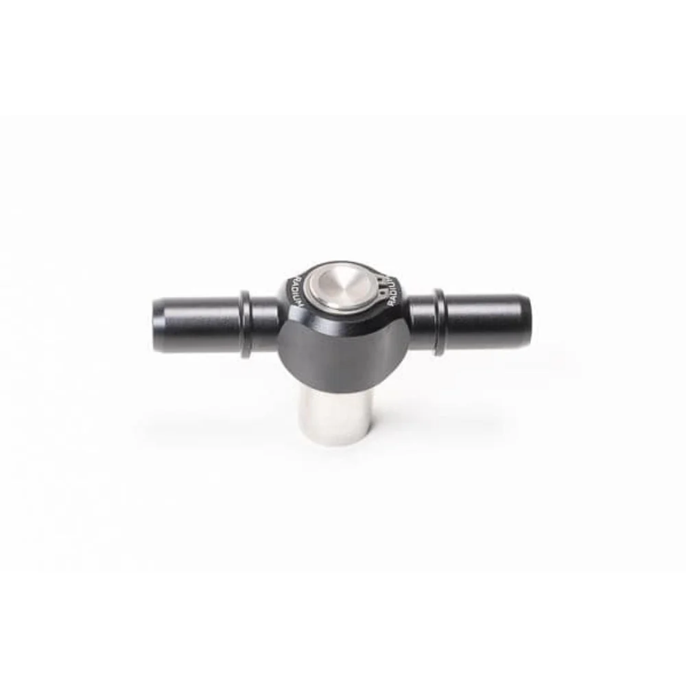 Radium Engineering Intake or Exhaust 16mm SAE Male Double Banjo Press-Fit For Nissan RB26DETT