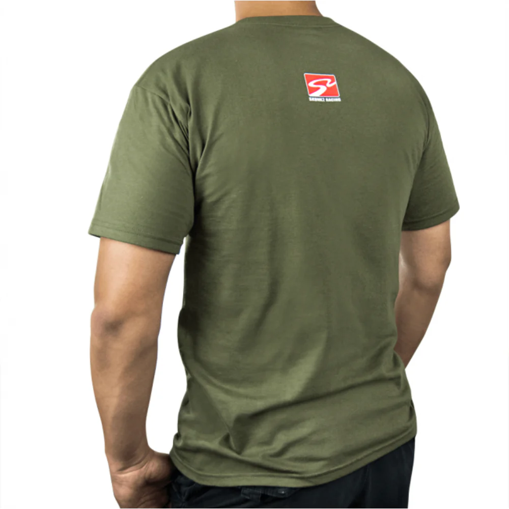 Skunk2 Racing T-Shirt Haters Gon' Hate Men's XXXL Green - Image 2