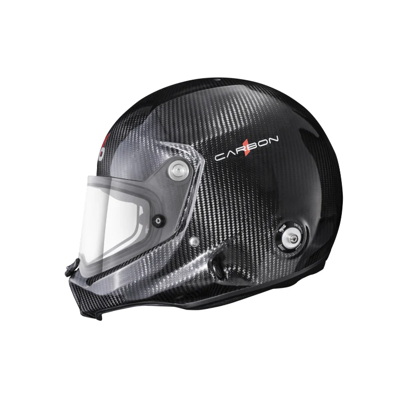 Stilo WRX Dirt Carbon Helmet with full visor FIA 8859-2024/Snell SA2025 - Image 2