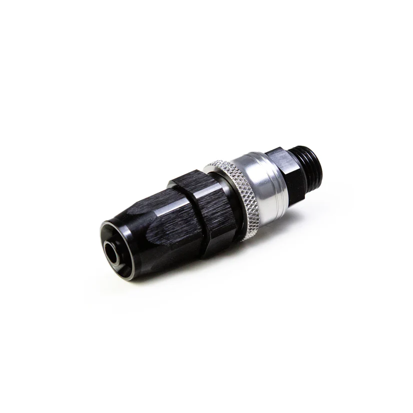 Tegiwa AN6-AN10 Standard and PTFE 0-90 Degree Quick Release Hose Fitting Set Female - ORB Male - Image 2