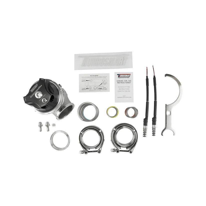 TurboSmart GenV WG45 HyperGate45 Compressed Gas Solenoid 7PSI Black - Image 2
