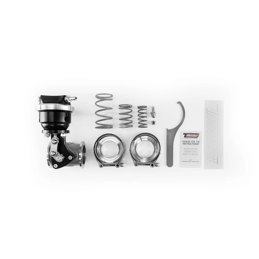 TurboSmart PSG40 Pneumatic Straight Gate 6psi Black - Image 6