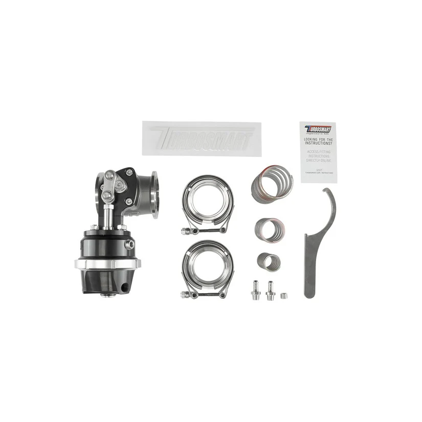 TurboSmart PSG40CG Pneumatic StraightGate40 Compressed Gas Black - Image 6