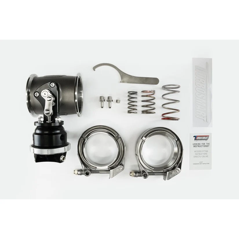 TurboSmart PSG76 Pneumatic Straight Gate 6psi Black - Image 6