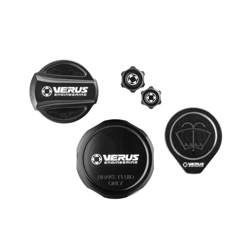 Verus Anodized Engine Bay Cap Kit Honda Civic Type R FK8 - Image 2