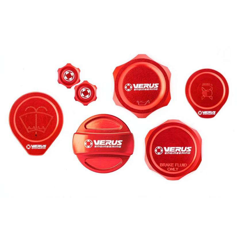 Verus Anodized Full Car Cap Kit VB Subaru WRX - Image 3