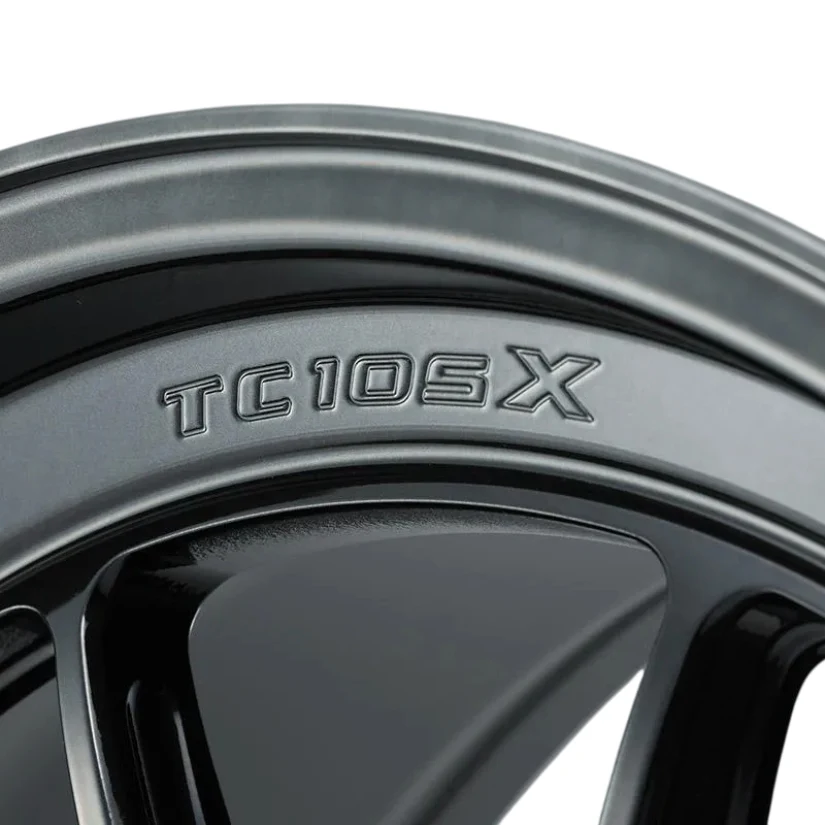 WedsSport TC-105X DSR Alloy Wheel 18x9.5 ET45 5x120 EJ Titan 73mm CB - Image 3