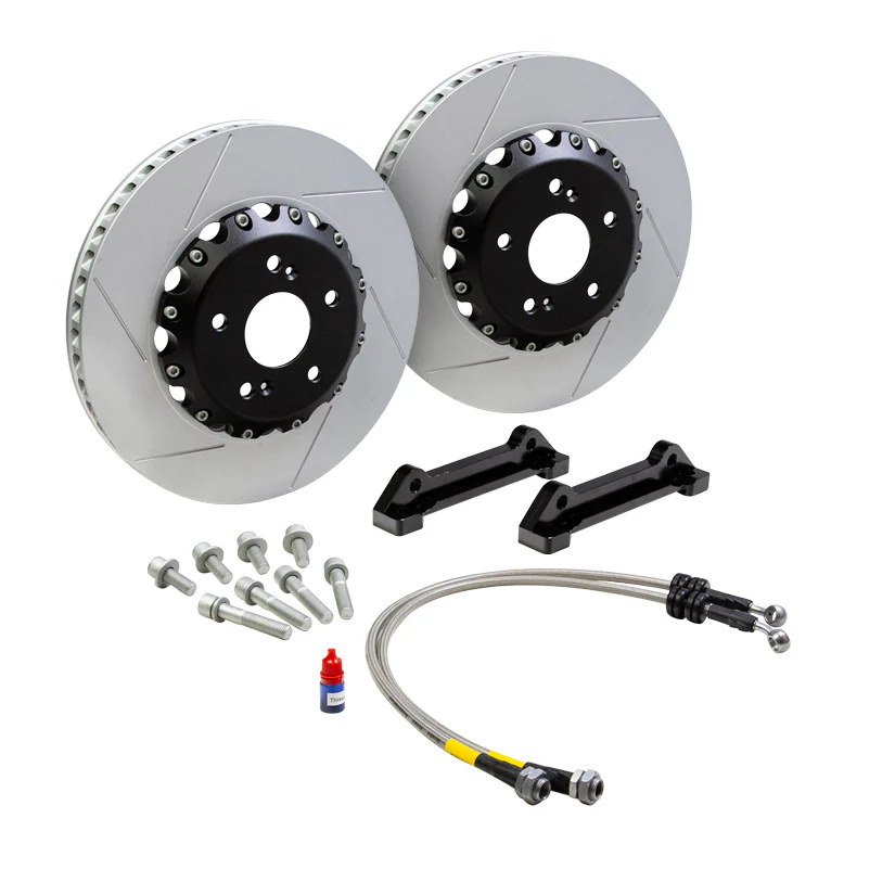 YSR X AP Racing 6 Pot Competition Big Brake Kit BBK Honda Civic Type-R FK2 15-17 - Image 2