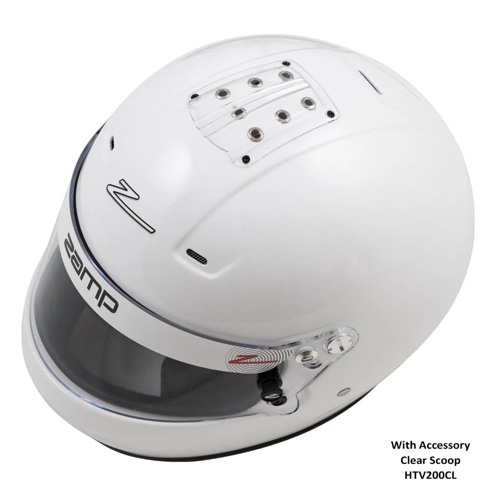 Zamp RZ 56 Helmet Snell SA2020 - White - Image 2